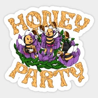 Honey Party Sticker